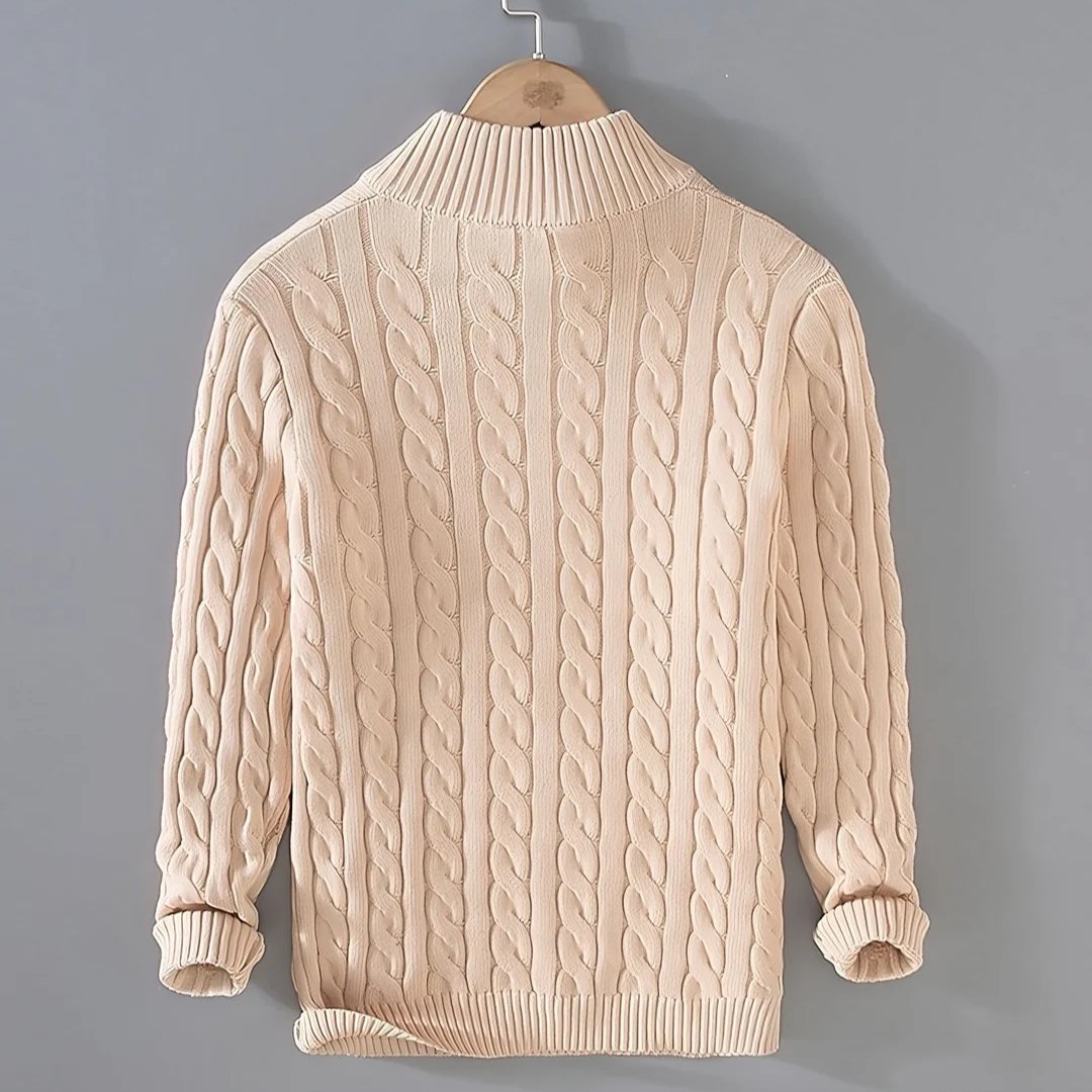 Anthony | Knitted Rollneck Jumper - Benevis