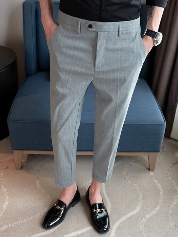 Maxim | Pantalón Clásico a Rayas para Hombre - Modanova